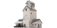 Archistories 701241 White Corrugated Kit | American Grain Elevator Archistories 701241 White Corrugated Kit | American Grain Elevator