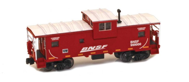 AZL 921022 BNSF "Command Center" Wide Vision Caboose #999000