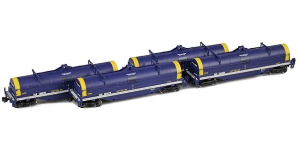AZL 913415-1 NS (Former CSX) NSC Coil Car | 4-Car Set AZL 913415-1 NS (Former CSX) NSC Coil Car | 4-Car Set
