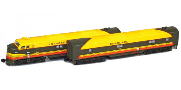 AZL 64611-2 Seaboard Air Line EMD E7 A-B Set | #3027, #3106