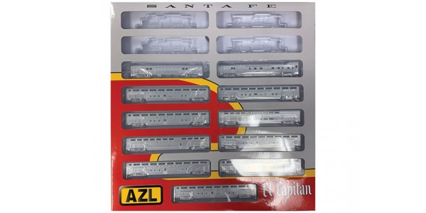 AZL 72220 ATSF El Capitan | 11-Car Passenger Set AZL 72220 ATSF El Capitan | 11-Car Passenger Set
