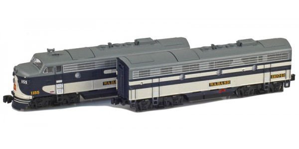 AZL 63009-1 Wabash EMD F7 A-B Set