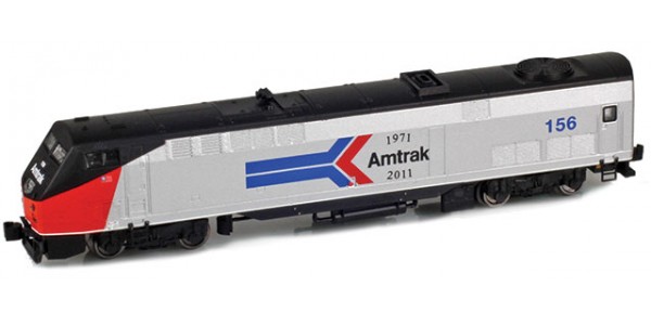 AZL 63507-1 GE P42 Genesis Amtrak Phase I Heritage #156