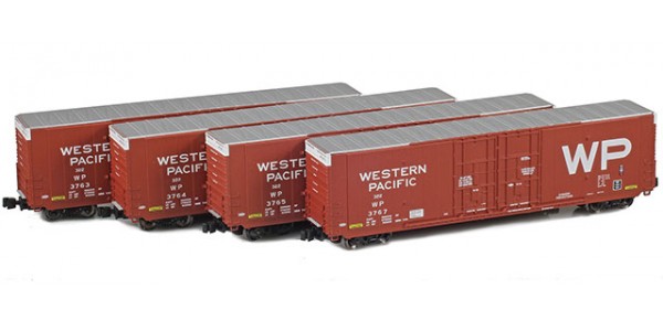 AZL 914201-1 WP | Greenville 60' Boxcar 4-Pack AZL 914201-1 WP | Greenville 60' Boxcar 4-Pack