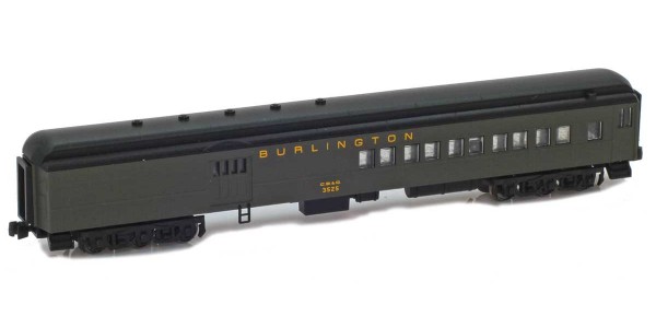 AZL 74018-2 CB&Q Heavyweight Combine Coach | 3-Axle | #3528