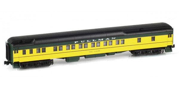 AZL 71005-3 Pullman CNW 12-1 Heavyweight Sleeper Car | EAU CLAIRE