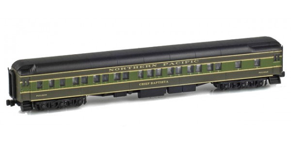 AZL 71233-1 NORTHERN PACIFIC 8-1-2 Pullman Heavyweight Sleeper | CHIEF BAPTISTA