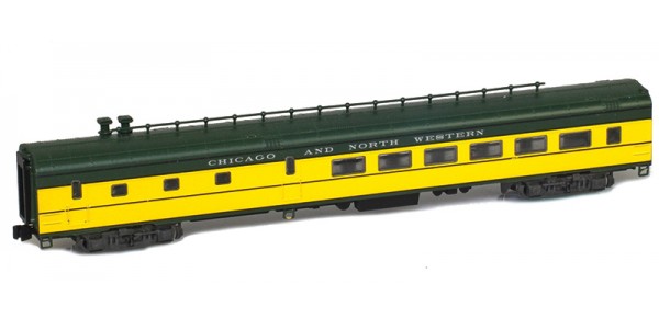 AZL 73505-0 CHICAGO AND NORTH WESTERN Diner Lightweight Passenger Car