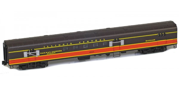 AZL 73920-1 IC Panama Limited Mail ILLINOIS CENTRAL #1831 Lightweight Passenger Car