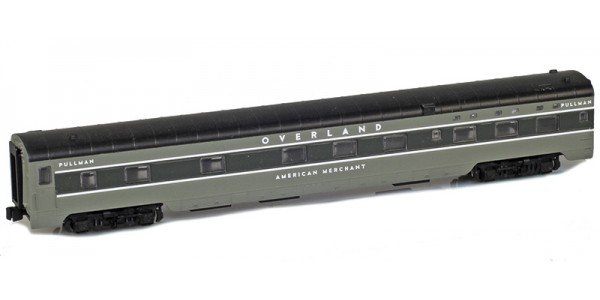 AZL 73144-3 PULLMAN Sleeper 6-6-4 OVERLAND AMERICAN MERCHANT Lightweight Passenger Car