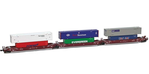 AZL 906556-2 Iowa Interstate (IAIS) MAXI-IV Brown | Set 55143 AZL 906556-2 Iowa Interstate (IAIS) MAXI-IV Brown | Set 55143