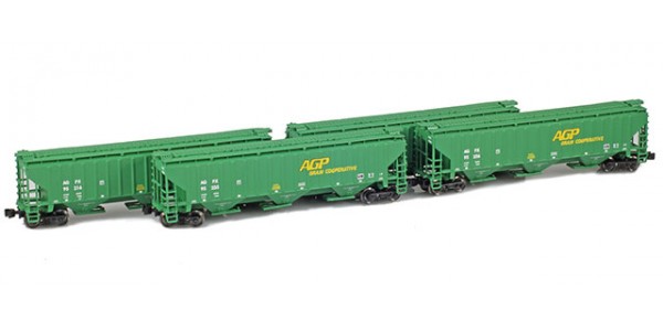 AZL 90928-1 AGPX PS-2 Covered Hopper | 4-Car Set AZL 90928-1 AGPX PS-2 Covered Hopper | 4-Car Set