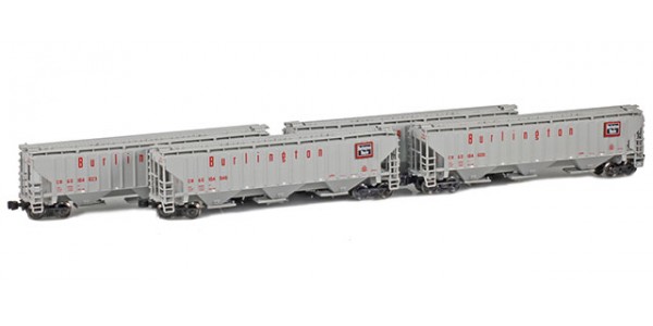 AZL 90930-1 CB&Q PS-2 Covered Hopper | 4-Car Set AZL 90930-1 CB&Q PS-2 Covered Hopper | 4-Car Set