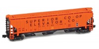 AZL 90935-1 PS-2 Covered Hopper | 4-Car Set | Co-Op Set 1
