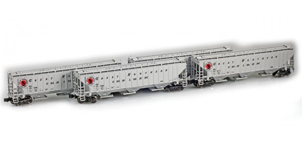 AZL 90929-1 GN PS-2 Covered Hopper | 4-Car Set AZL 90929-1 GN PS-2 Covered Hopper | 4-Car Set