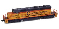 AZL 64219-2 B&O Chessie SD40-2 #7608