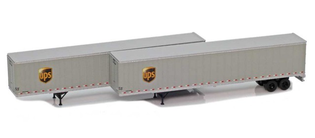 AZL 954000-1 UPS 53' Trailers | 2-Pack
