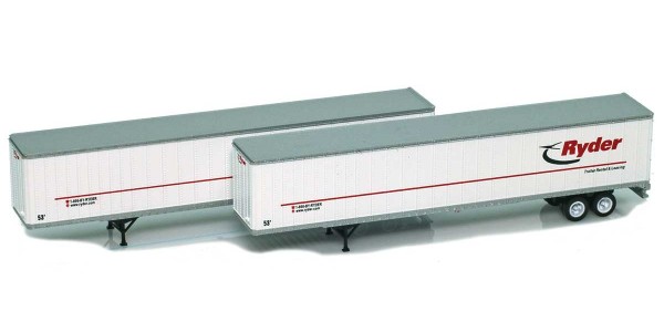 AZL 954014-1 Ryder 53' Trailers | 2-Pack AZL 954014-1 Ryder 53' Trailers | 2-Pack