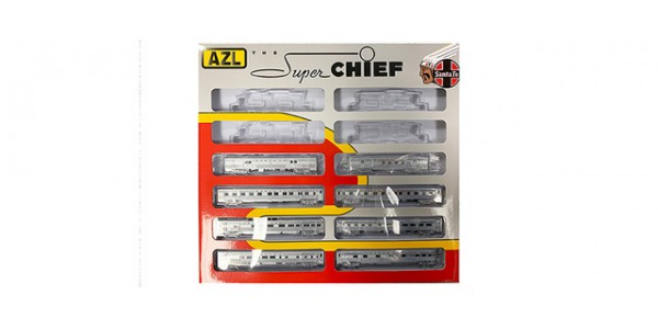 AZL 72202 ATSF Super Chief  8 car set