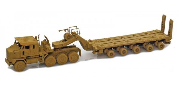Z-Panzer AZLM1070_M1000S | M1070 Truck And Trailer | Sand Z-Panzer AZLM1070_M1000S | M1070 Truck And Trailer | Sand