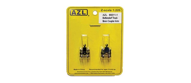 AZL 90011-1 2 pack Bettendorf Trucks  8mm coupler arm
