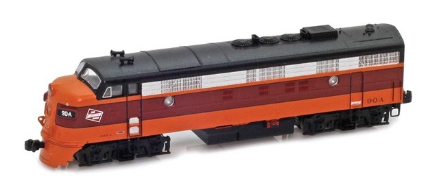 AZL 65306-2 Milwaukee Road EMD FP7 93A