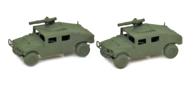 AZLM1045_O Olive HUMVEE with Tow set  M1045